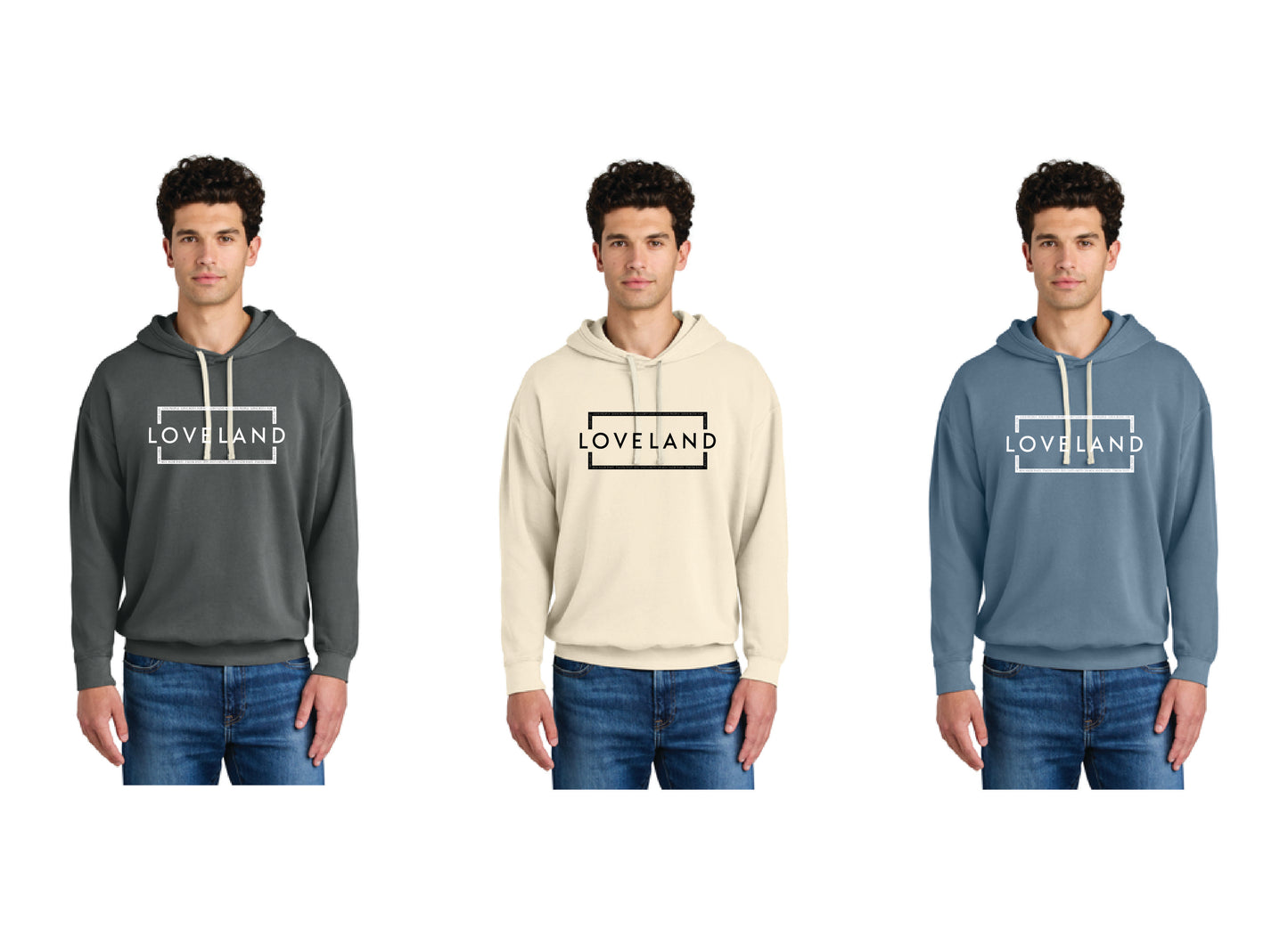 Loveland Box Crewneck & Hoodie