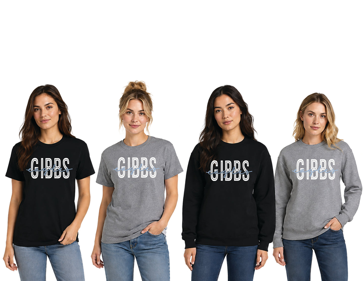 Gibbs Eagles Cursive