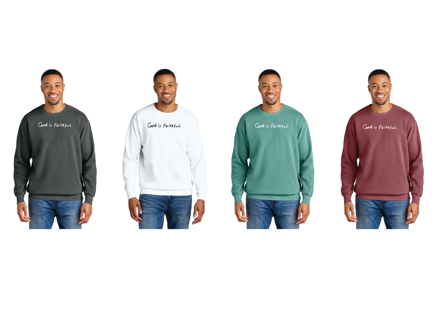 God Is Faithful Crewneck & Hoodie