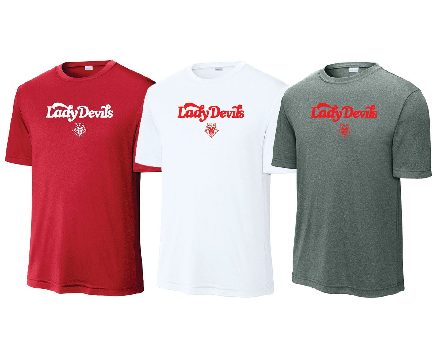 Lady Devils Script Design - Dry Fit