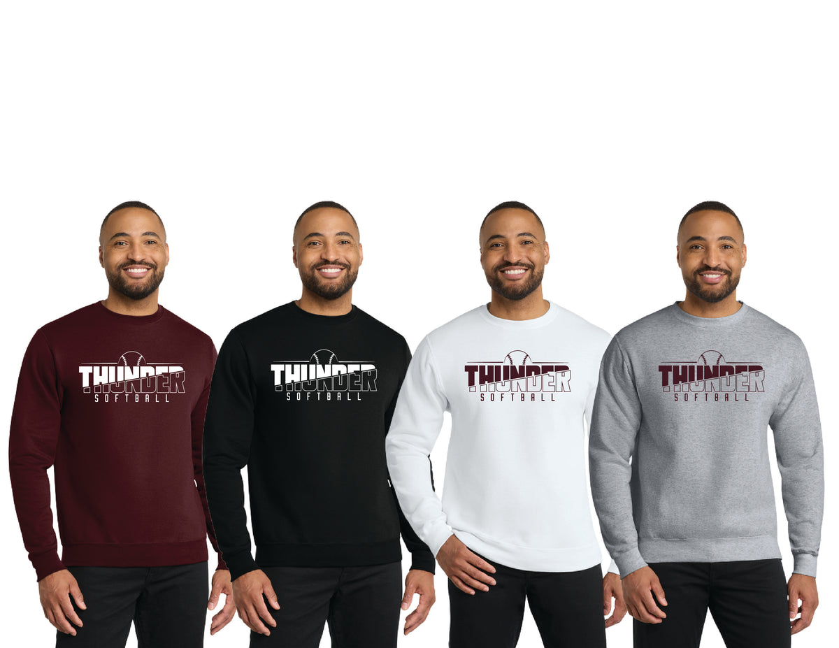 Softball Design 2 Crewneck Sweatshirt