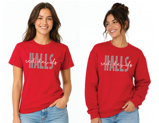 HALLS RED DEVILS SCRIPT