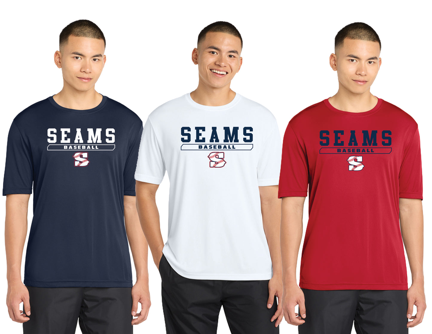 Seams Baseball Dry Fit Collection