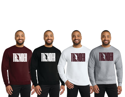 Thunder Bolt Crewneck Sweatshirt