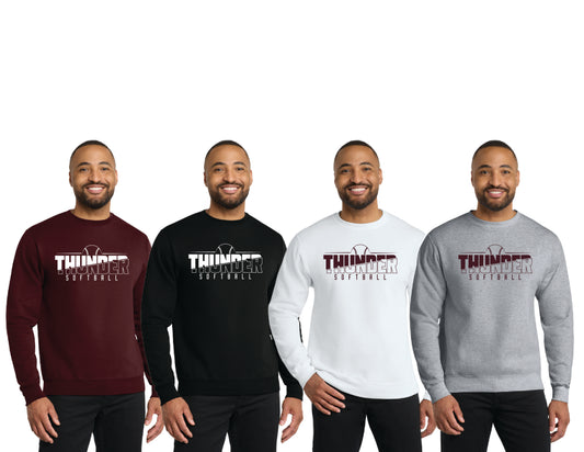 Softball Design 2 Crewneck Sweatshirt